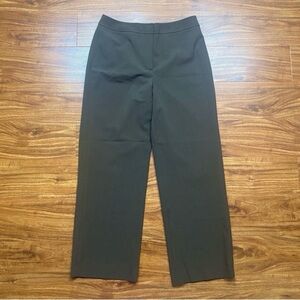 Talbots Women's Milk Chocolate Midrise Bootcut Stretch Trouser Size 6P Classic